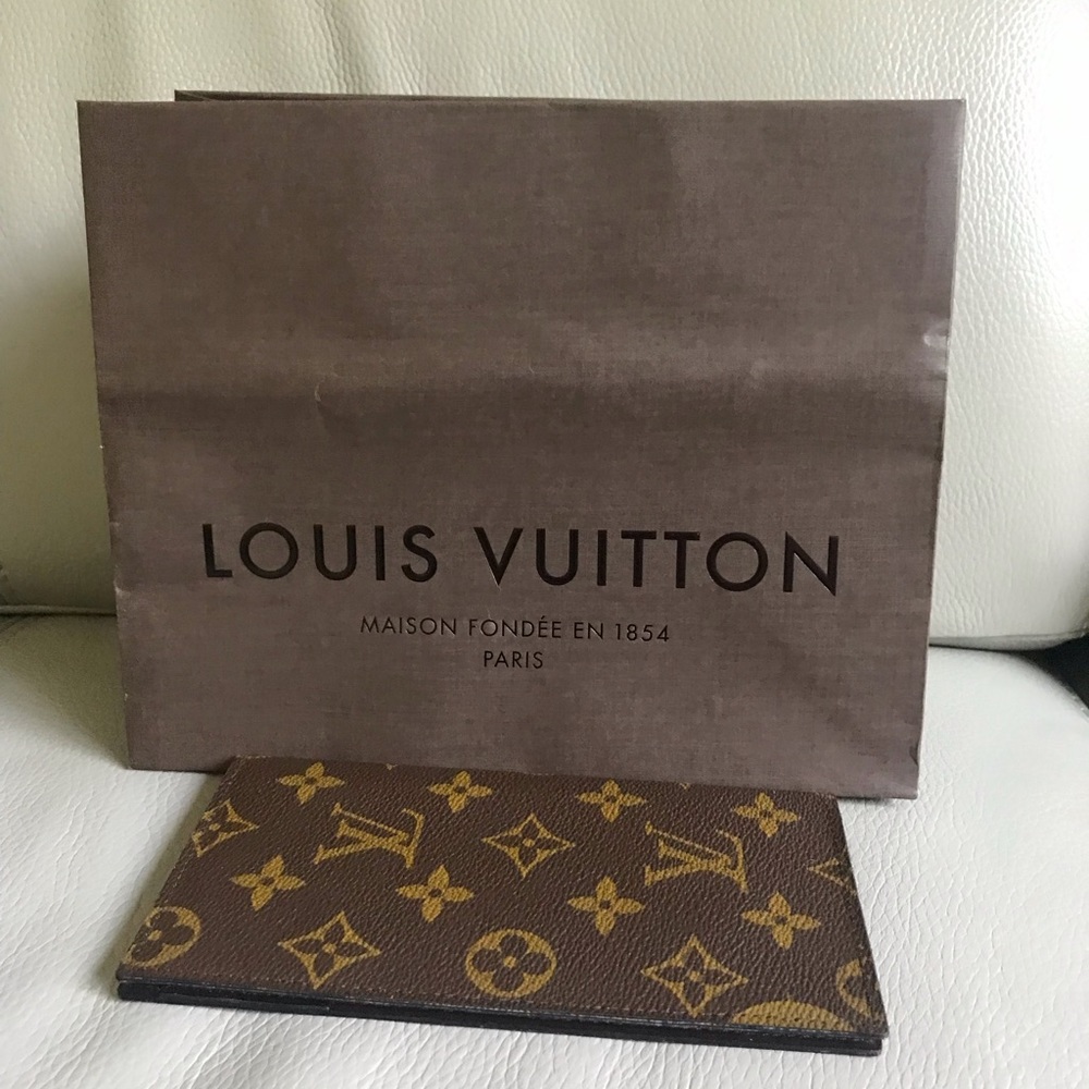 Authentic LV Check Book Monogram